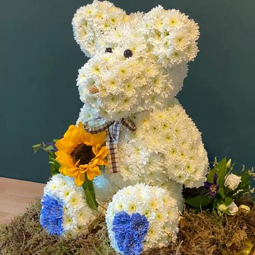 Kevin Johnson-teddy-bear-bespoke-funeral-tribute